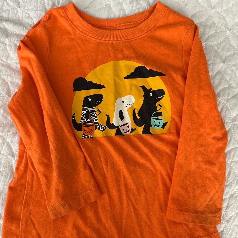 Cat & Jack Long Sleeve Trick or Treating Shirt